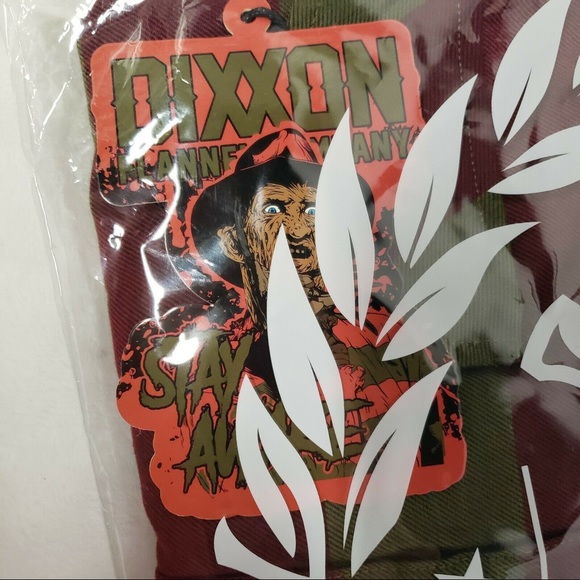 Men’s Dixxon Flannel Size Extra Large XL Freddy Krueger Halloween Long Sleeve - Picture 2 of 6